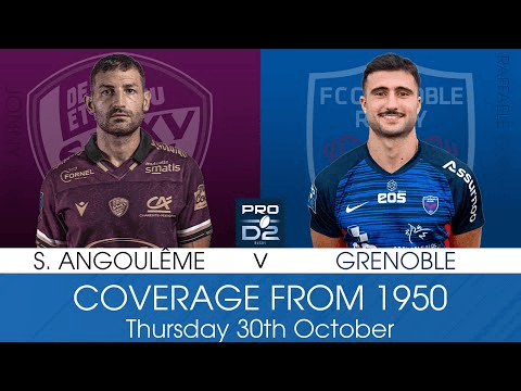 THURSDAY NIGHT LIGHTS! | LIVE PRO D2 | Soyaux Angouleme V Grenoble