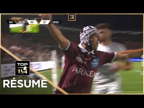 HIGHLIGHTS | Union Bordeaux Bègles vs RC Vannes