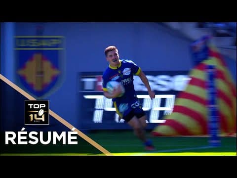 TOP 14 Saison 2023 2024 J23 - Résumé USA Perpignan - ASM Clermont