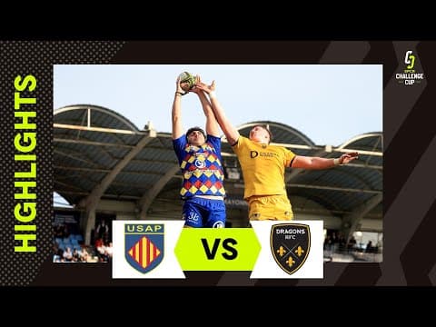 HIGHLIGHTS | USA Perpignan vs Dragons