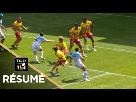 TOP 14 Saison 2024-2025 J01 - Résumé Aviron Bayonnais - USA Perpignan