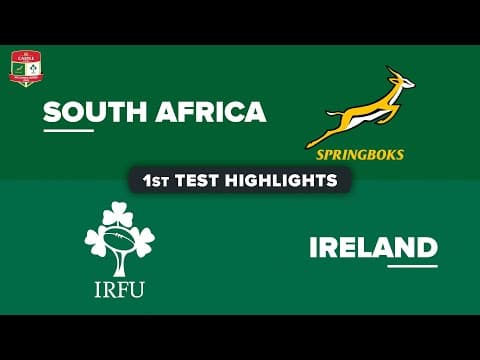 South Africa 27 - 20 Ireland