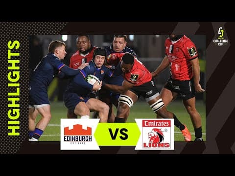 Edinburgh 24 - 12 Lions