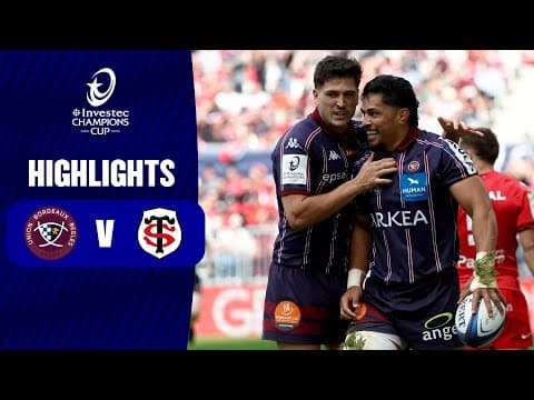 Bordeaux Bègles 35 - 18 Toulouse
