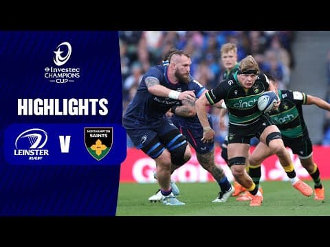 Leinster 34 - 37 Northampton