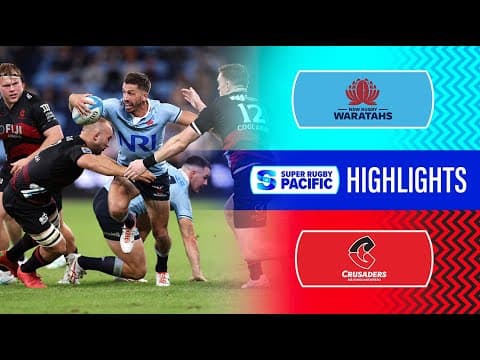 NSW Waratahs 43-40 Crusaders
