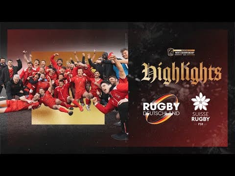 Germany v Switzerland | INCREDIBLE FINISH! | REC25