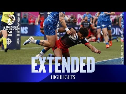 HIGHLIGHTS | Saracens vs ASM Clermont Auvergne