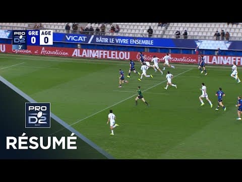 HIGHLIGHTS | FC Grenoble Rugby vs SU Agen