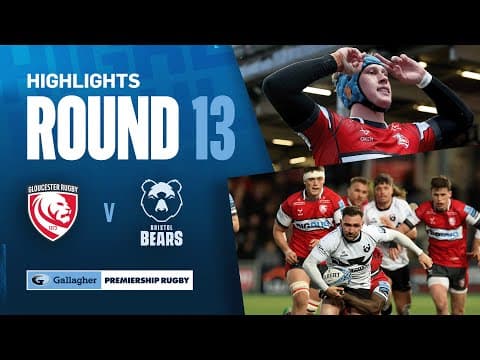 Gloucester v Bristol - HIGHLIGHTS | DOUBLE HAT-TRICKS At Kingsholm | Gallagher Premiership 2024/25