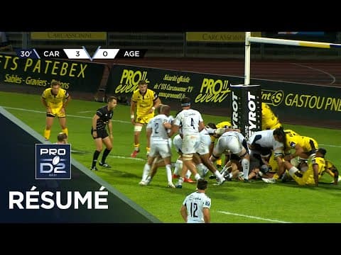 HIGHLIGHTS | US Carcassonnaise XV vs SU Agen
