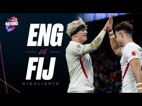 HIGHLIGHTS | England vs Fiji