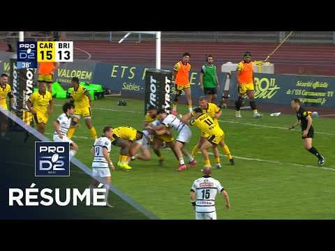 HIGHLIGHTS | US Carcassonnaise XV vs CA Brive