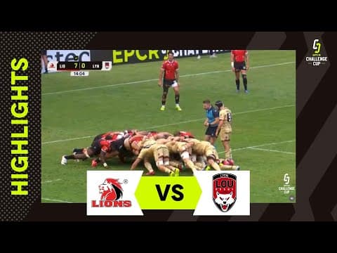 HIGHLIGHTS | Emirates Lions vs Lyon