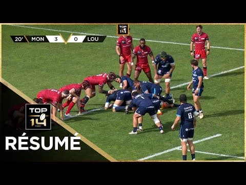 TOP 14 Saison 2023 2024 J25 - Résumé Montpellier Hérault Rugby – LOU Rugby