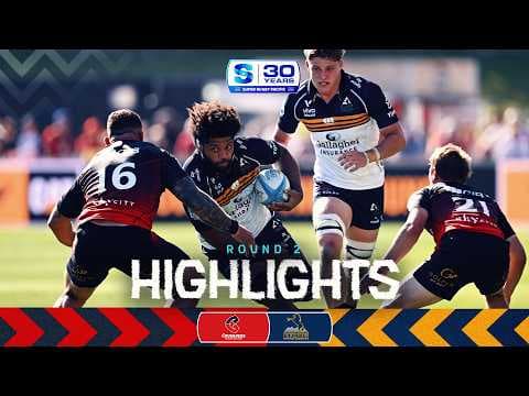 HIGHLIGHTS | Crusaders vs Brumbies