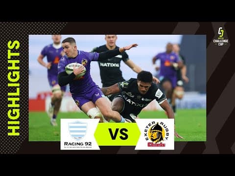 HIGHLIGHTS | Racing 92 vs Exeter Chiefs