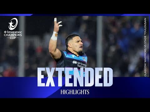 HIGHLIGHTS | Glasgow Warriors vs Stade Toulousain