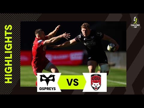 Ospreys 18 - 20 Lyon