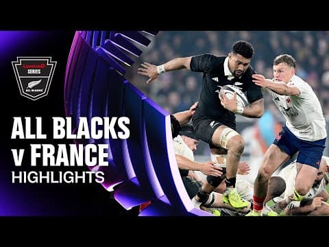 HIGHLIGHTS | New Zealand vs France