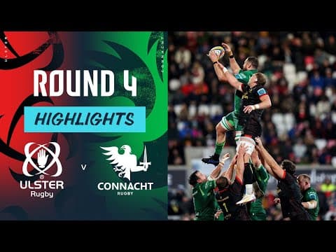 Ulster Rugby 32-27 Connacht Rugby