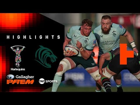 HIGHLIGHTS | Harlequins vs Leicester Tigers
