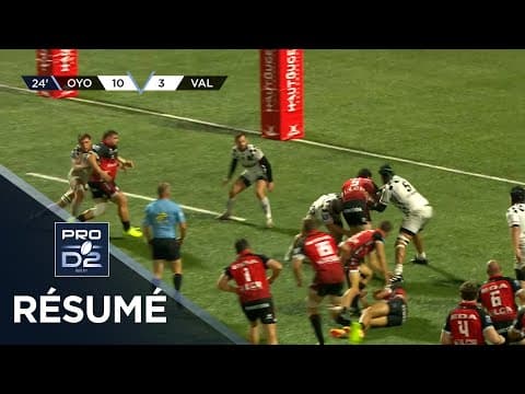 HIGHLIGHTS | US Oyonnax vs Valence Romans Drôme