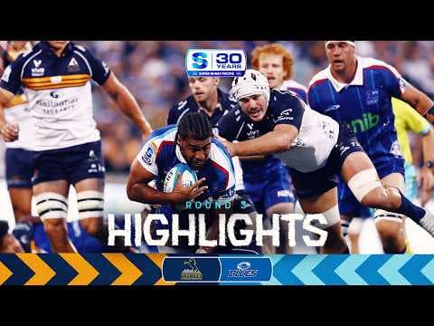 HIGHLIGHTS | Brumbies vs Blues