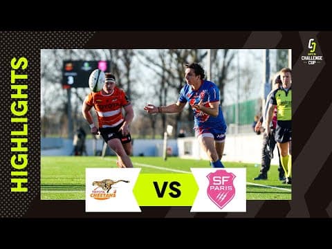 HIGHLIGHTS | Cheetahs vs Stade Français Paris