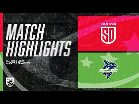 HIGHLIGHTS | San Diego vs Seattle