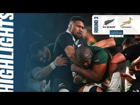 HIGHLIGHTS | New Zealand vs South Africa