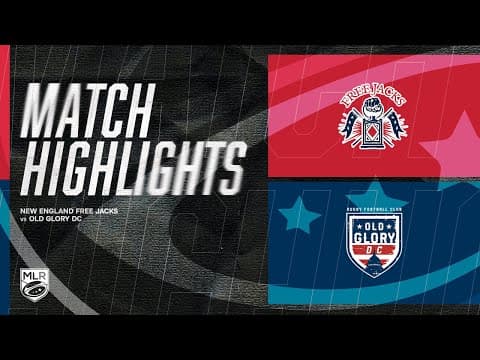 New England Free Jacks 17 - 20 Old Glory DC