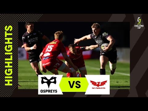 Ospreys 36 - 14 Scarlets