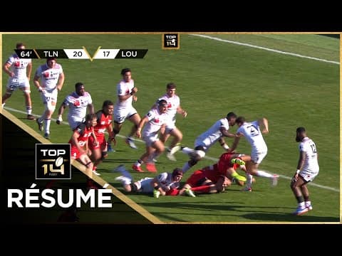TOP 14 Saison 2023 2024 J23 - Résumé RC Toulon - LOU Rugby