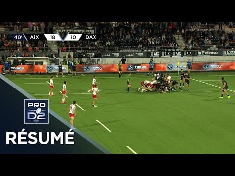 HIGHLIGHTS | Provence Rugby vs US Dax
