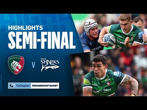 HIGHLIGHTS | Leicester Tigers vs Sale Sharks
