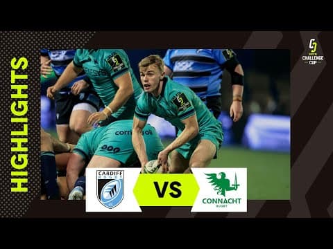 Cardiff 19 - 28 Connacht