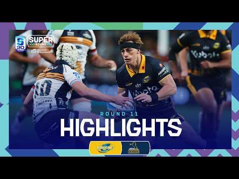 HIGHLIGHTS | Hurricanes vs Brumbies