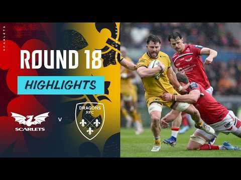HIGHLIGHTS | Scarlets vs Dragons