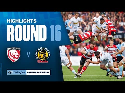 Gloucester Rugby 17-38 Exeter Chiefs