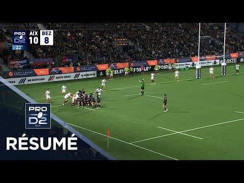HIGHLIGHTS | Provence Rugby vs AS Béziers Hérault