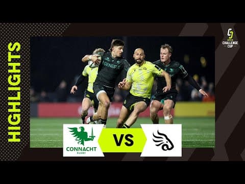 HIGHLIGHTS | Connacht Rugby vs Black Lions