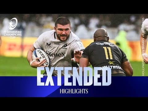 HIGHLIGHTS | Hollywoodbets Sharks vs Saracens