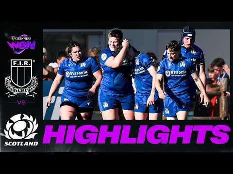 HIGHLIGHTS | Italy Women vs Scotland Women