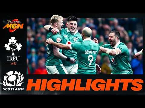 HIGHLIGHTS | Ireland vs Scotland