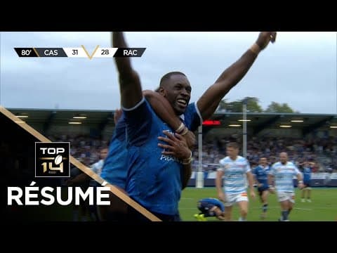 TOP 14 Saison 2024-2025 J01 - Résumé Castres Olympique - Racing 92