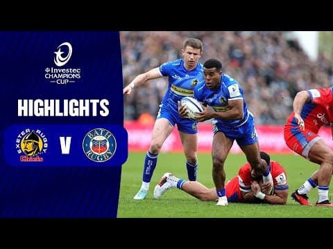 Exeter Chiefs 21-15 Bath Rugby