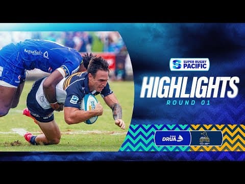HIGHLIGHTS | FIJIAN DRUA v BRUMBIES | Super Rugby Pacific 2025 | Round 1