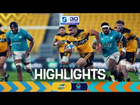 HIGHLIGHTS | Hurricanes vs Moana Pasifika