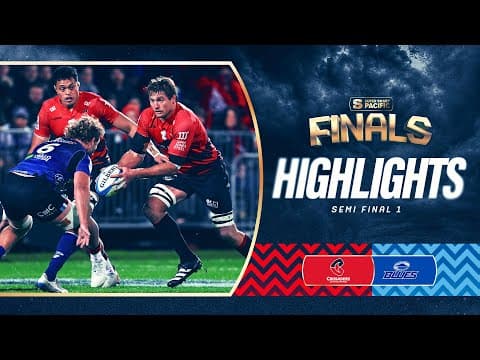 HIGHLIGHTS | Crusaders vs Blues